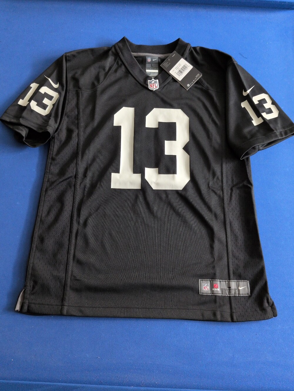 Large 14/16 Youth Nike NWT Hunter Renfrow Oakland Las Vegas Raiders Jersey - Picture 4 of 9